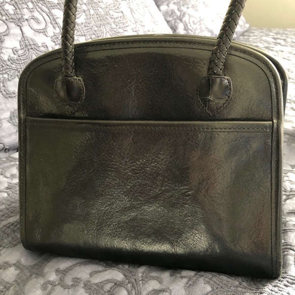 Vintage Brighton Black Croc Handbag - Picture 2 of 4